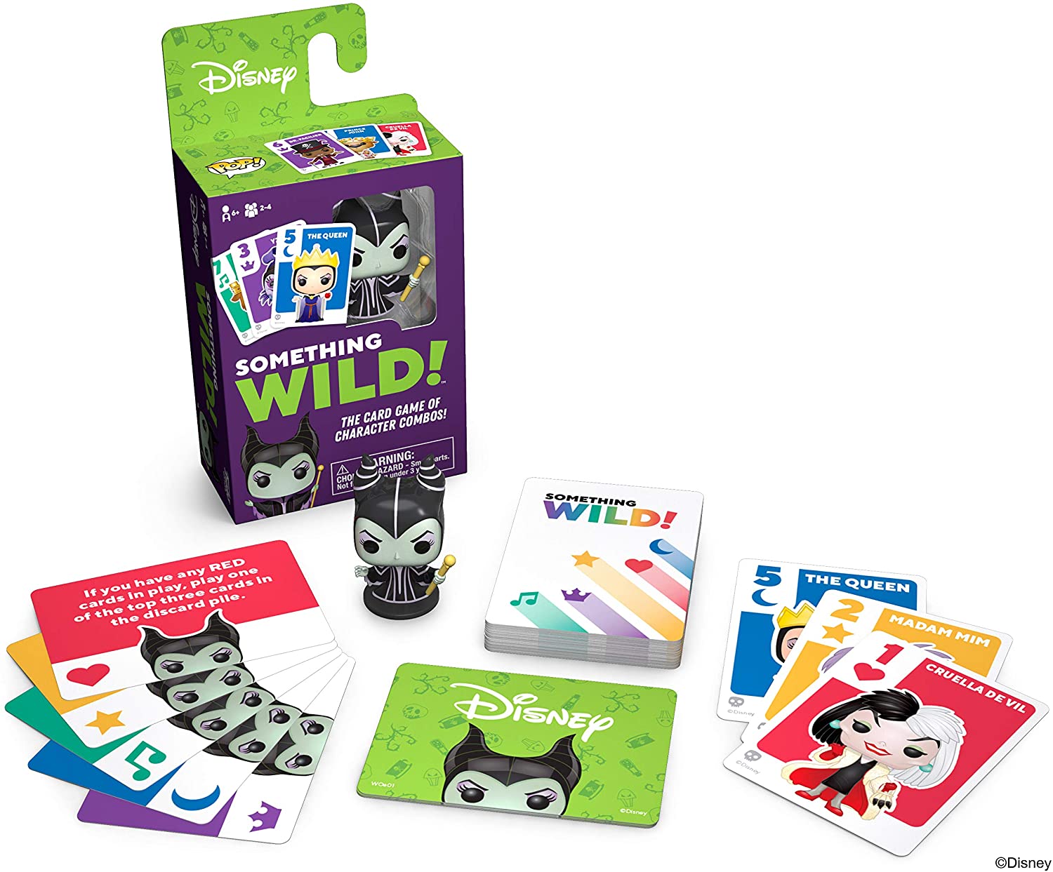 Funko Something Wild-Kartenspiel – Disney Villains Edition