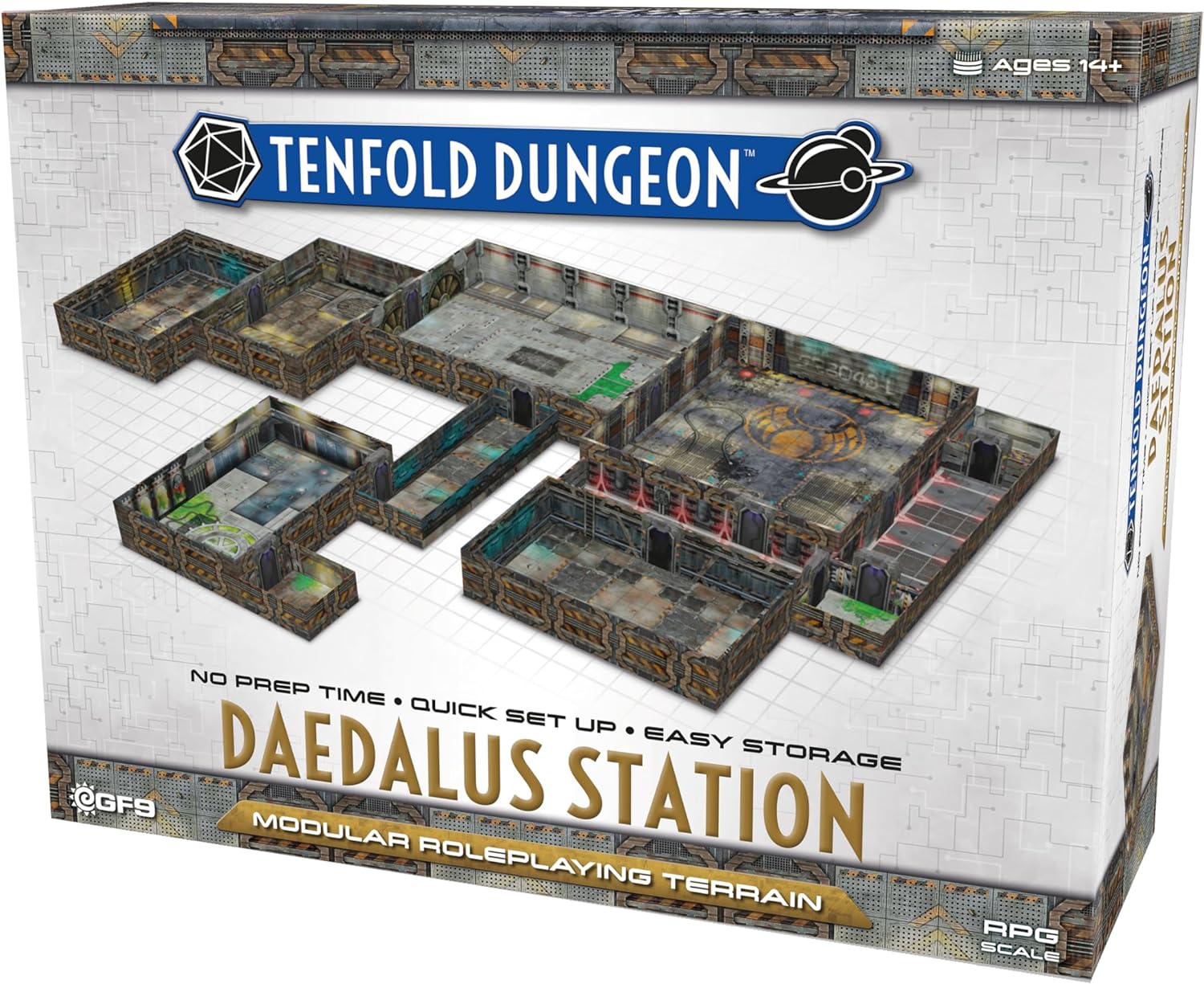 Gale Force Nine – Tenfold Dungeon – Brettspiele der Daedalus Station