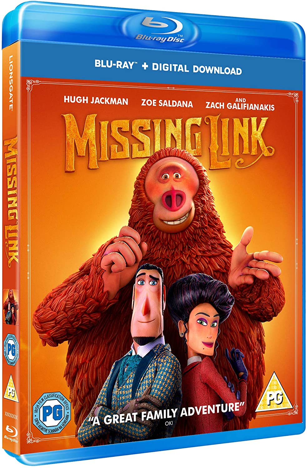 Missing Link (2019) – Blu-Ray
