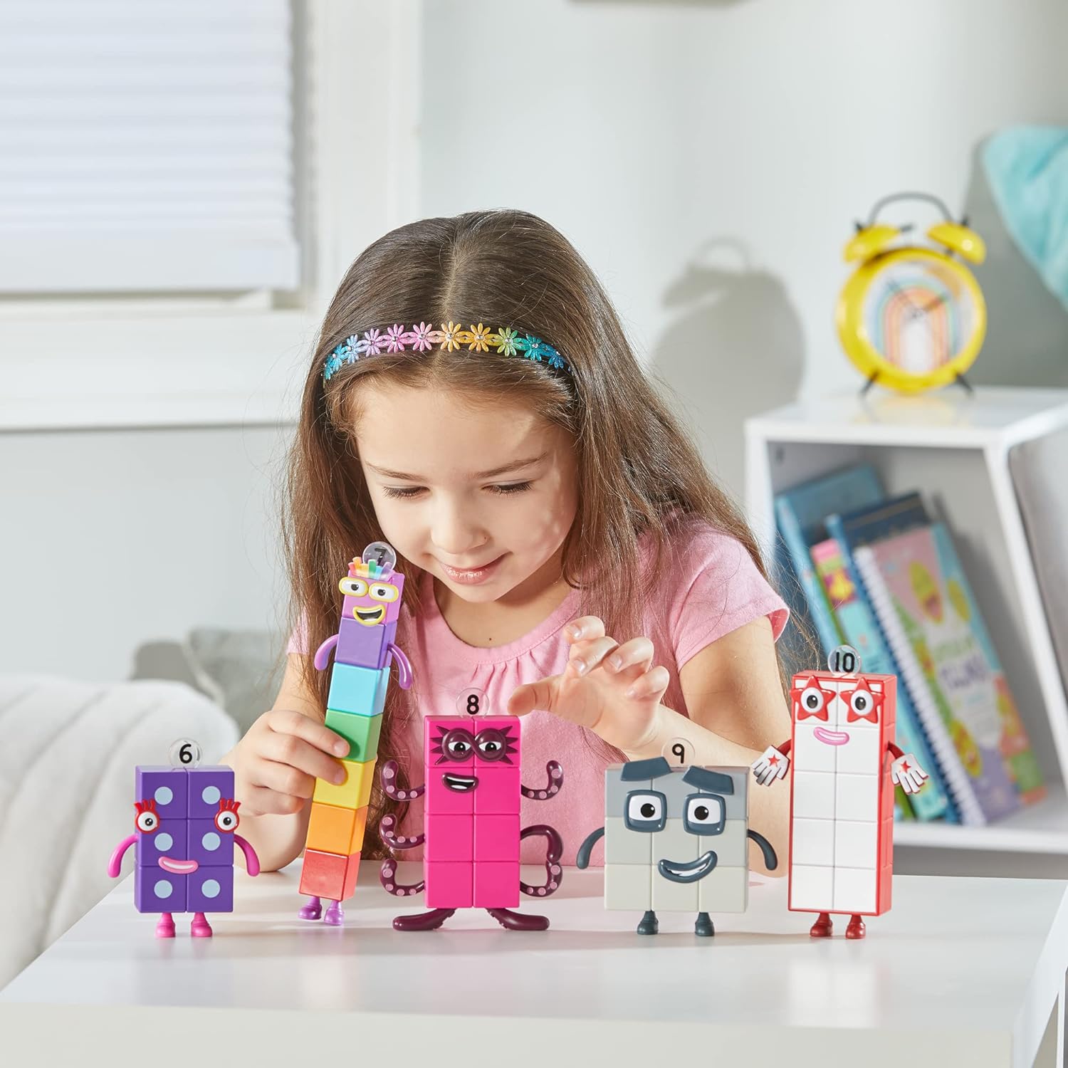 Learning Resources Numberblocks Friends Sechs bis Zehn – Spielfiguren für 3-7-Jährige