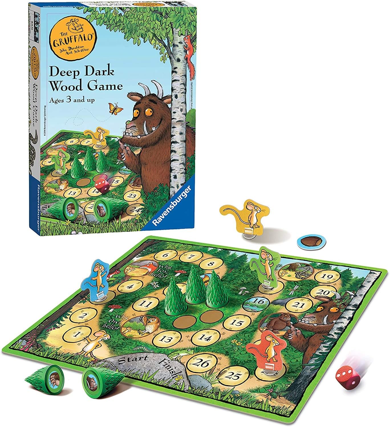 Ravensburger Das Grüffelo Deep Dark Wood Spiel