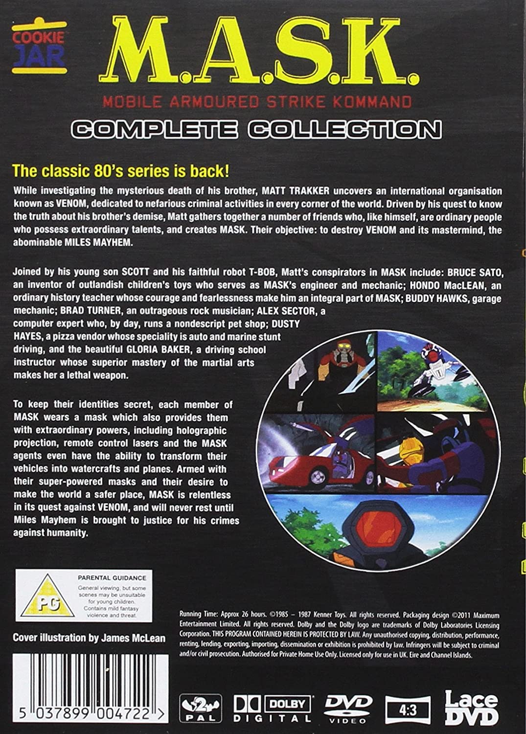 MASKE (Komplette Sammlung) - DVD