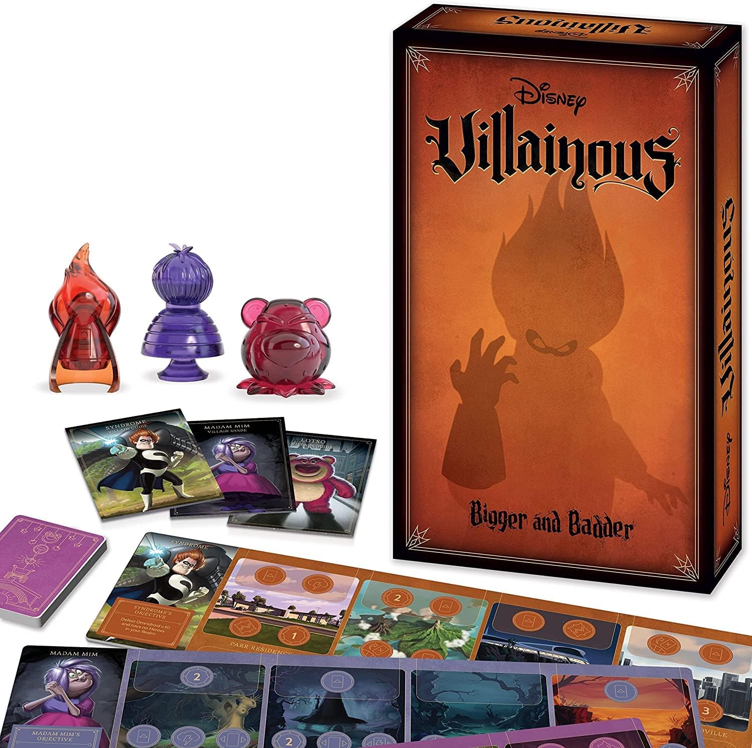 Ravensburger Disney Villainous Bigger and Badder Strategie-Brettspiel