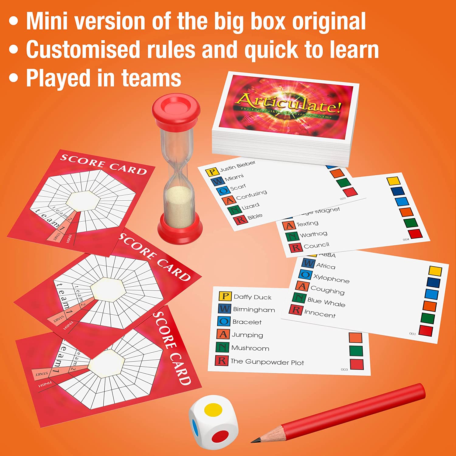 Drumond Park Articulate Mini-Reisebrettspiel
