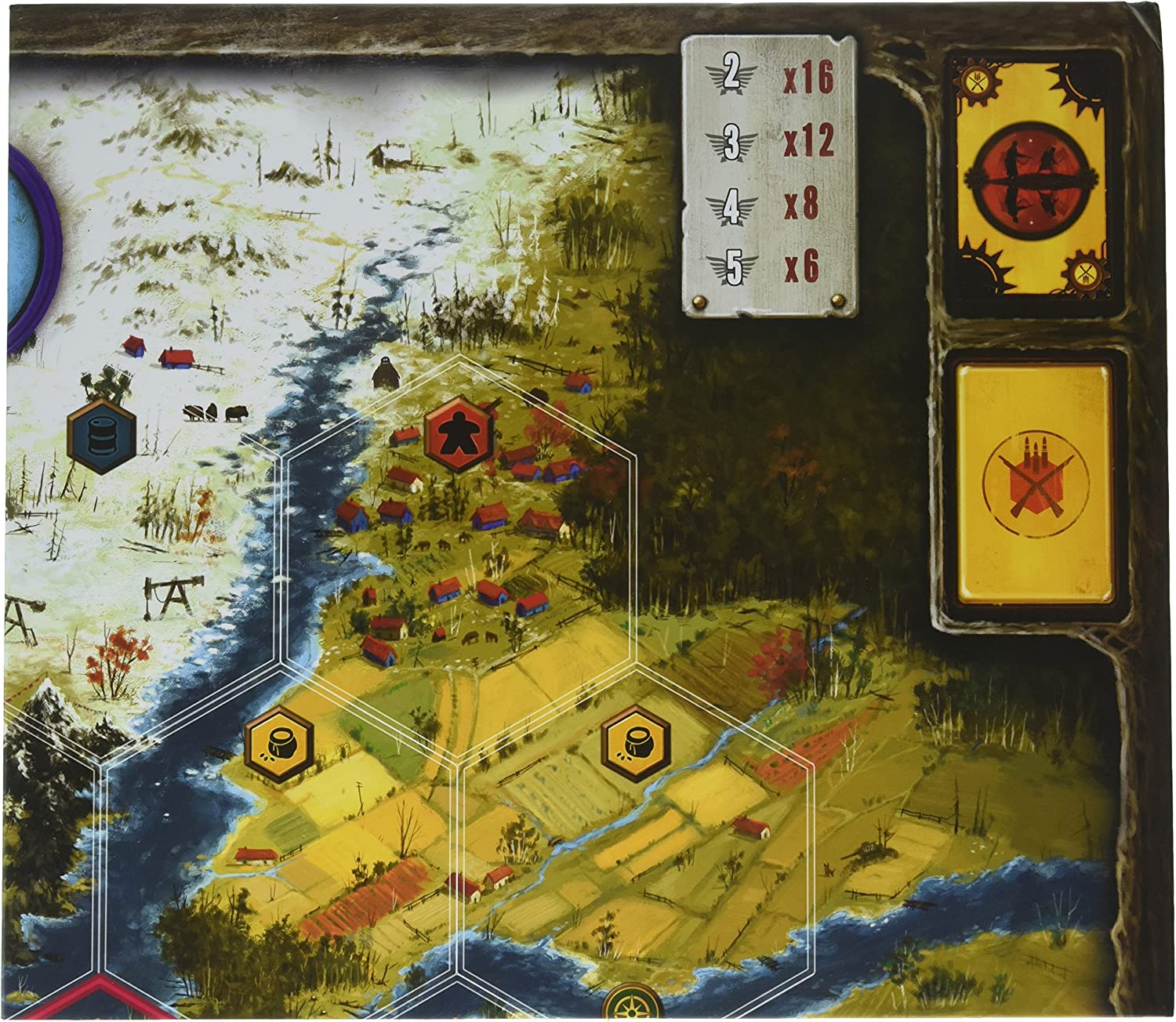 Stonemaier Games Scythe Spielbrett-Erweiterung