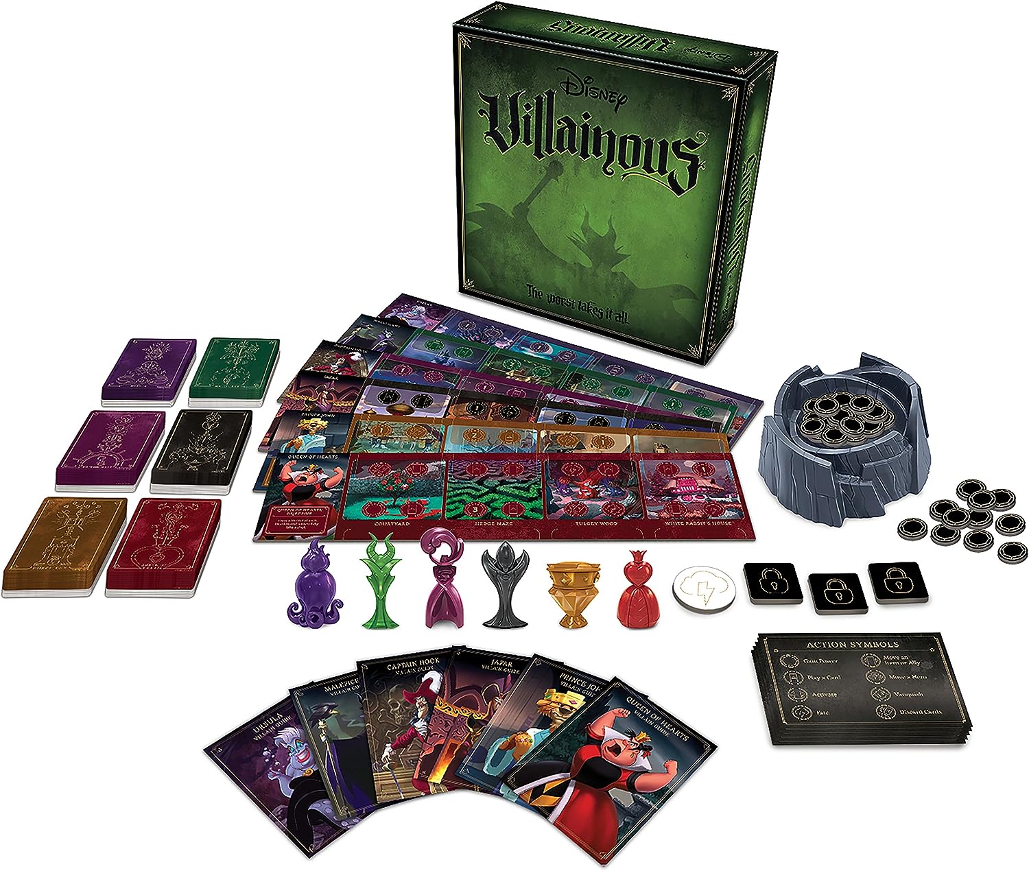 Ravensburger Disney Villainous: Worst Takes It All Strategie-Brettspiel