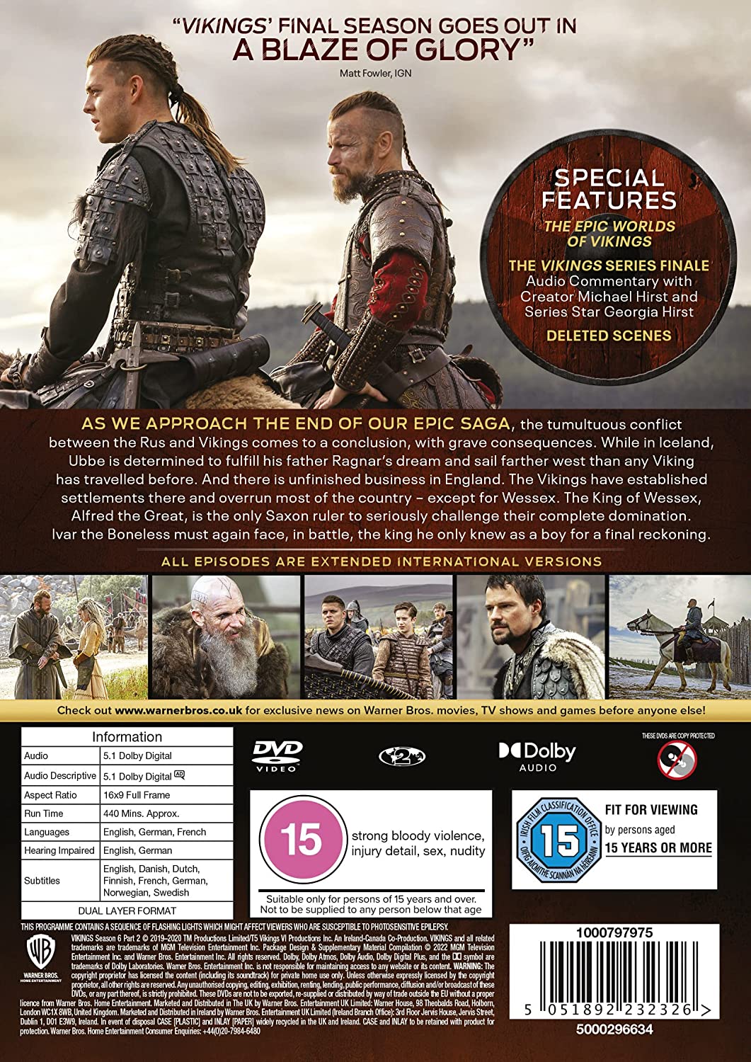 Vikings: Staffel 6 Band 2 (2020) - DVD