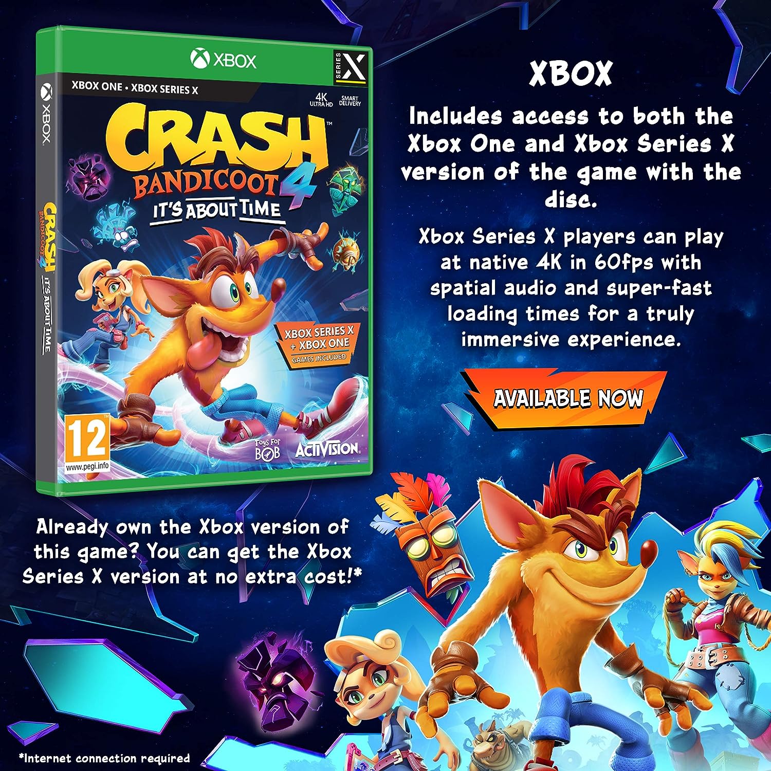 Crash Bandicoot 4: Es ist an der Zeit – Xbox One