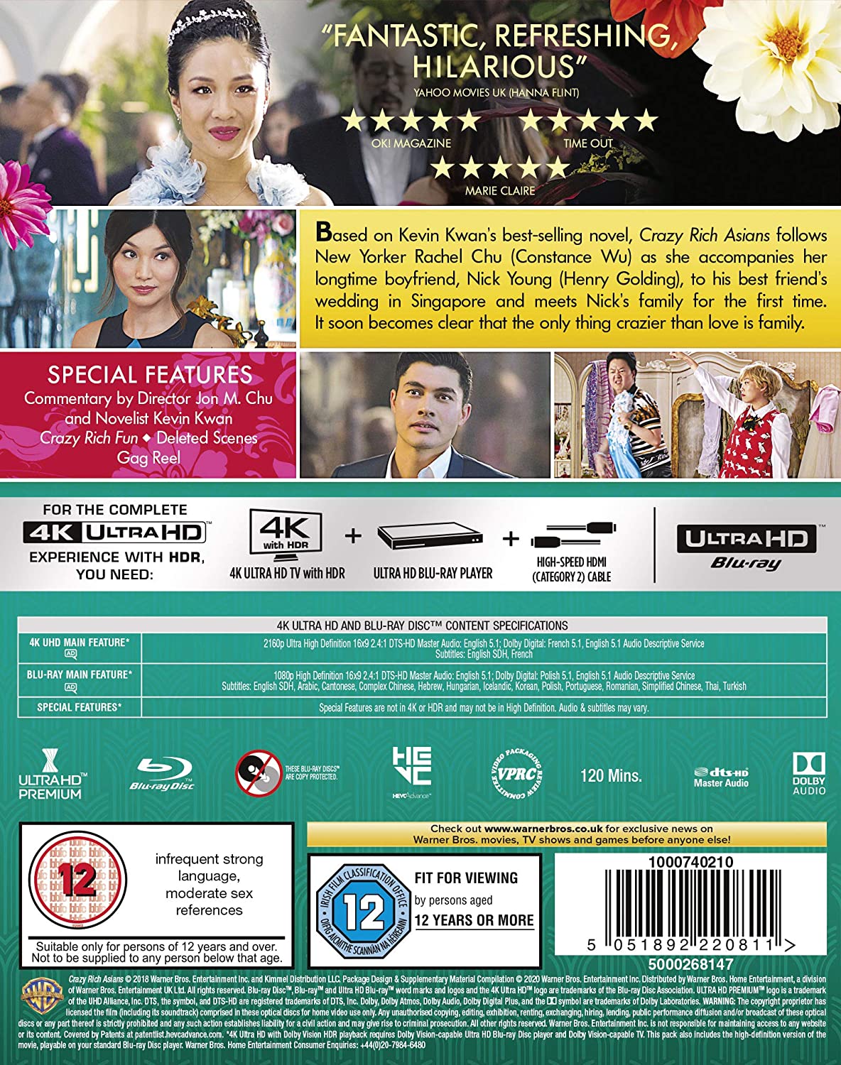 Verrückte reiche Asiaten (2018) - Blu-ray