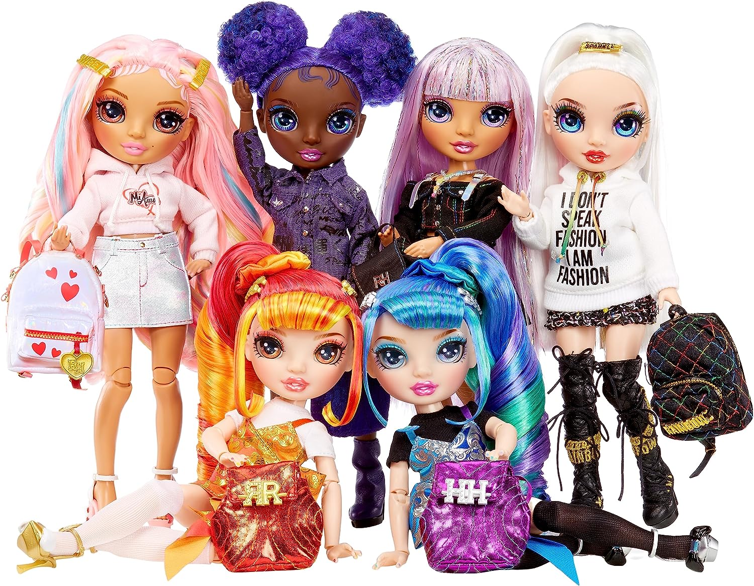 Rainbow High 590781EUC Junior High Puppe – Kia Hart Mode-Spielset