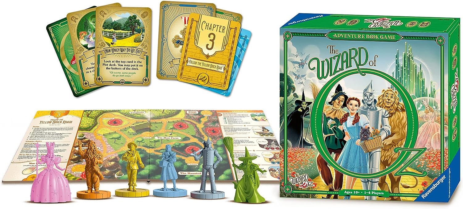 Ravensburger Der Zauberer von Oz Abenteuerbuchspiel