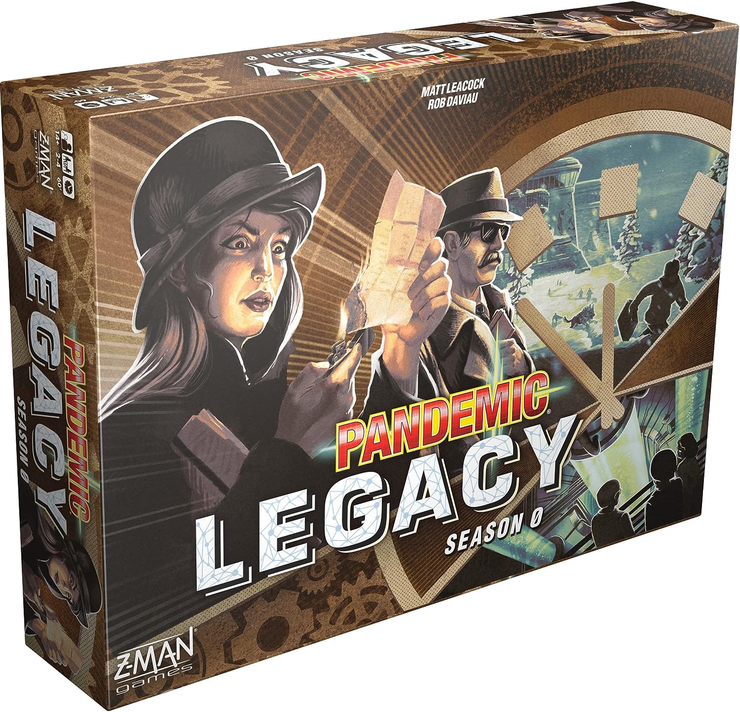 Z-Man Games Pandemic Legacy Staffel 0 Brettspiel