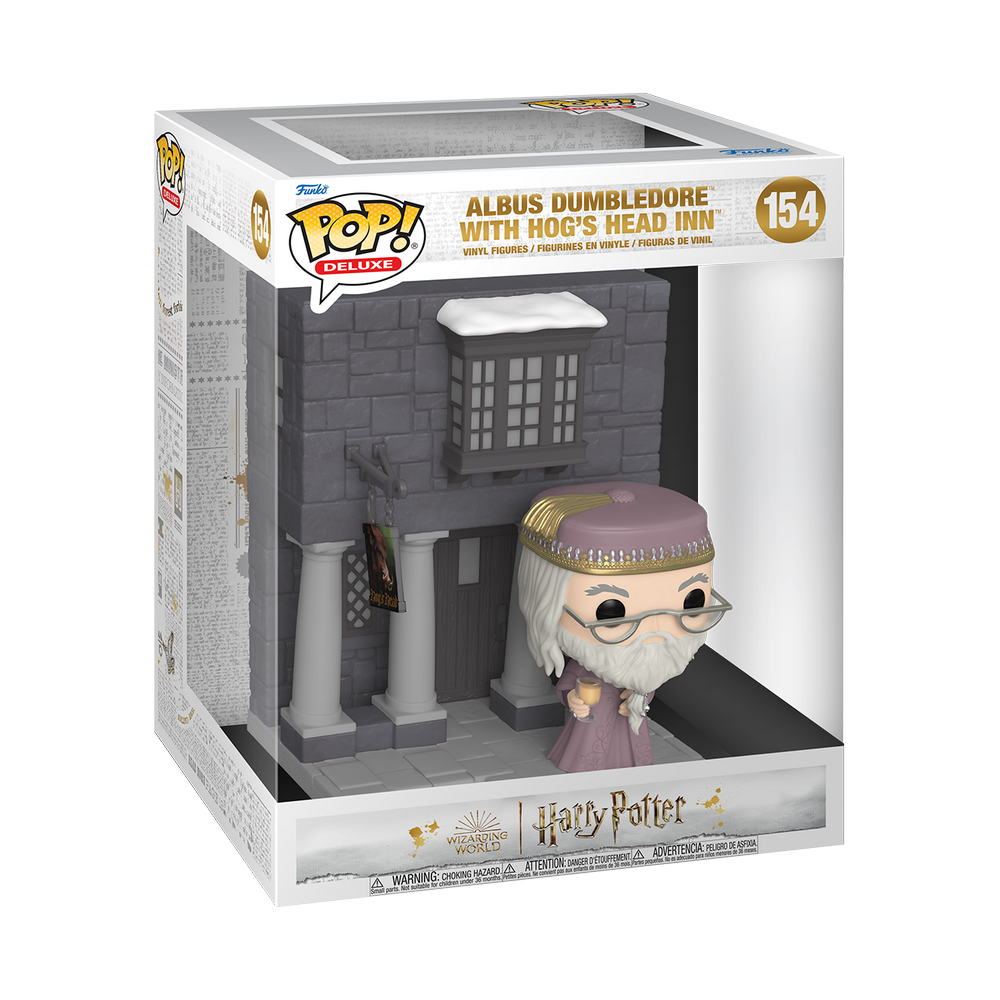 Funko Pop! Town – Albus Dumbledore mit Hog's Head Inn Vinylfigur #154 (65646)
