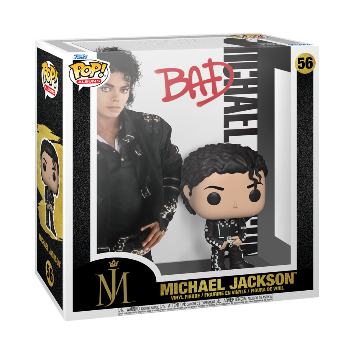 Funko Pop! Alben - Michael Jackson Bad Vinyl Figur (70599)