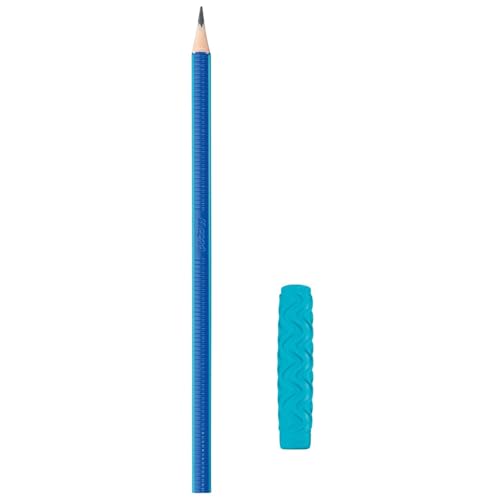 Maped Kidy Learn Concentration 4-Piece School Set - Ruler, Pencil Sharpener, Eraser, Graphite Pencil 4