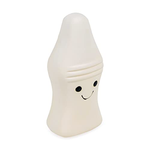 Petface Retro Ernie the Milk Bottle Latex Dog Toy | Lightweight Squeaker for Fetch | Natural Rubber 4