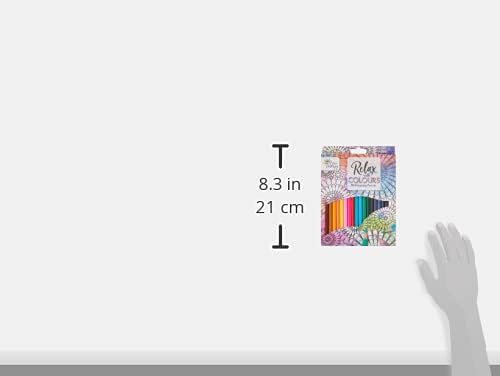 Colour Therapy Colouring Pencil Set - 20 Pre-Sharpened Wooden Pencils 2