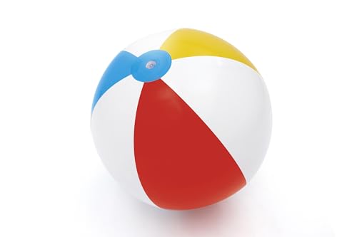 Bestway Panel Beach Ball - 24 Inch, Multi-colored Rubber | Recommended for Ages 3+ 3
