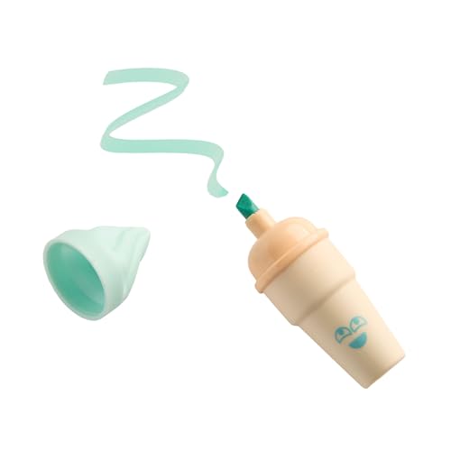 Tinc Ice Cream Shaped Coloured Highlighter Pens - Pastel Highlighters for School & Home 4