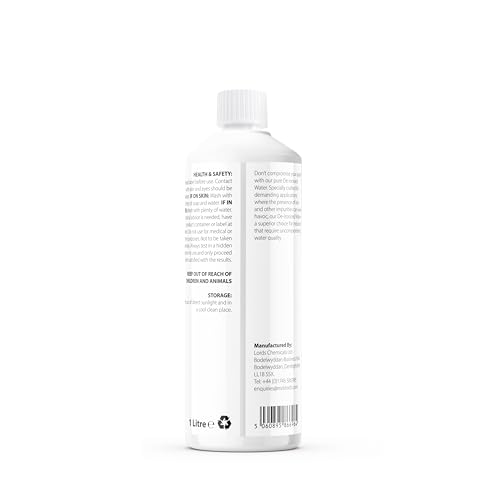 ChemLab De-Ionised Water - 1 Litre | Ultra-Purity for Irons, Batteries & Automotive Care