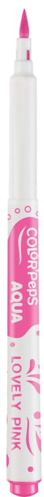 Maped Aqua Colouring Felt-Tip Pens - 10 Pack Watercolour Markers with Water Brush | Washable Ink 6