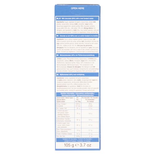 Elizabeth Shaw Milk Mint Chocolate Flutes 105g – Smooth Milk Chocolate with Mint Fondant Centre 4