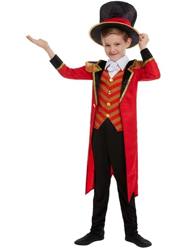 Smiffys Ringmaster Costume - Small/Age 4-6 Years (51021S)