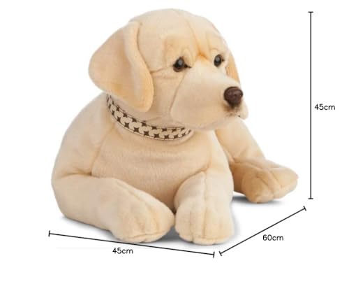 Living Nature Giant Golden Labrador - Realistic Soft Cuddly Plush Toy 18