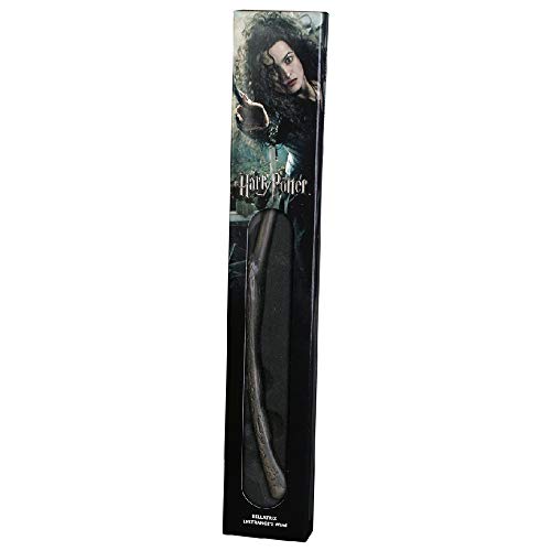 The Noble Collection Bellatrix Lestrange Wand in Standard Windowed Box 12