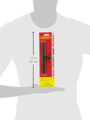 Hornby R8241 Digital Power Track DCC Accessory | 168mm Length | Plastic Construction 3