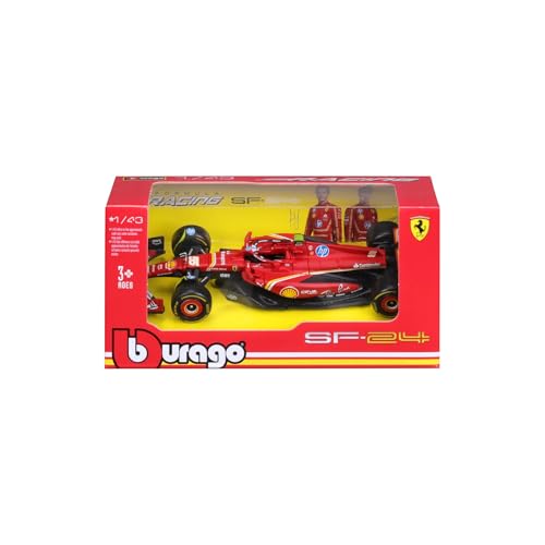 Bburago Ferrari SF-24 F1 (2024) Carlos Sainz Race Car Model - 1:43 Scale Diecast 3