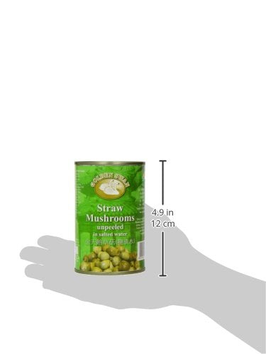 Golden Swan Brand Straw Mushrooms Whole Unpeeled in Brine 425g 5