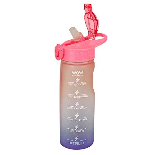 Kids Euroswan - WOW Generation BPA-Free 500 ml Water Bottle, Multicolour (WOW00021)