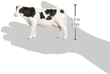 Schleich Farm World Holstein Cow Toy Figure - Realistic Hand-Painted Play Figure for Ages 3+ 2