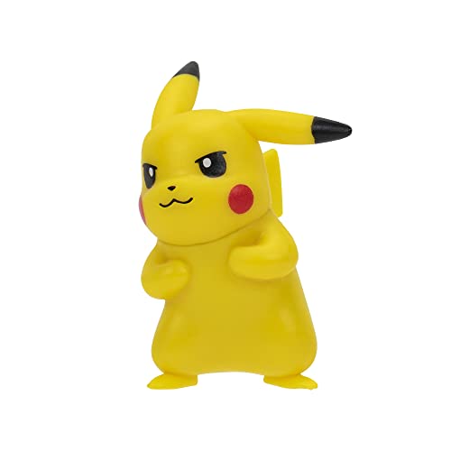 Pokemon Battle Figure 6 Pack - 2-Inch Pikachu, Squirtle & Charmander Figures for Kids 4+