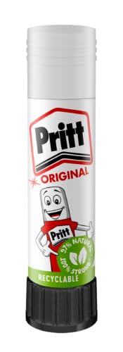 Pritt Glue Stick, Safe & Child-Friendly Craft Glue for Arts & Crafts Activities, white, 1x11g Pritt Stick, Packaging may vary 2