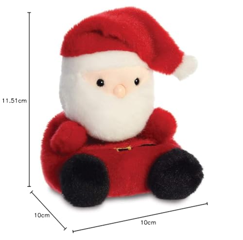 Aurora Palm Pals Santa Claus - Soft Plush Stuffed Animal for Babies & Toddlers 11