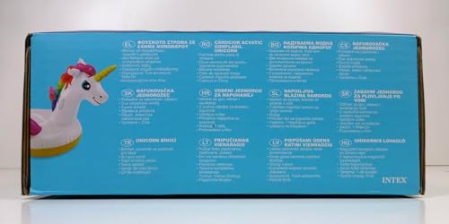 Intex - Inflatable Unicorn Pool Float - 198x140x97 cm 10