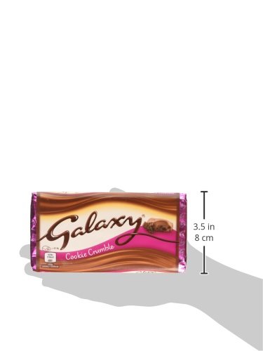 Galaxy Cookie Crumble Milk Chocolate Bar - Movie Night Snack, Chocolate Gift [Blu-ray] 7