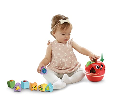 VTech Sorting Fun Apple Shape Sorter - 10 Shapes, 2 Learning Levels | Ages 1-3 Years 10