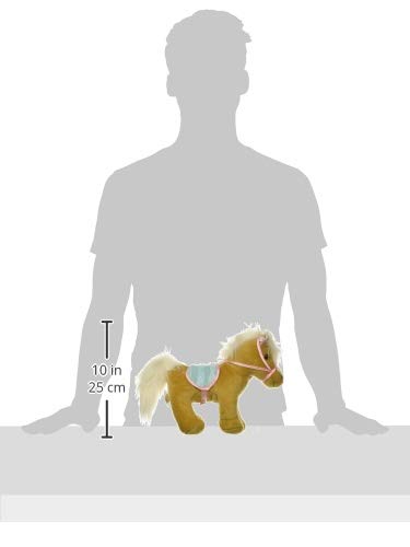 Pucci Pups Beige Horse with Blue Stripes and Pink Pony Bag 18