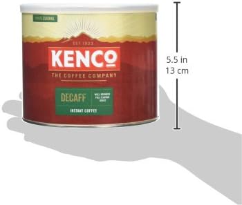Kenco Decaf Instant Coffee 500g - Medium Roast Arabica Beans