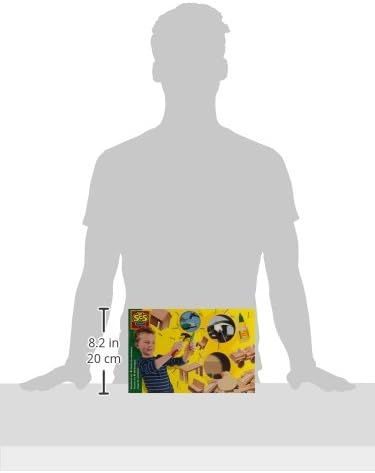 SES Creative Woodwork Set - Educational Building Playset for Kids 5+