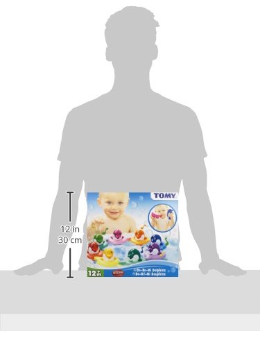 Tomy Toomies Do Re Mi Delfini Giocattolo per il bagnetto | Giocattolo educativo e musicale per i più piccoli