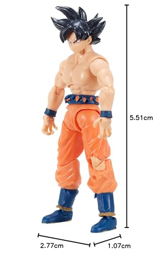 Bandai Dragon Ball Super Evolve Ultra Instinct Sign Goku Action Figure - 12.5cm Collectible Anime Toy 2