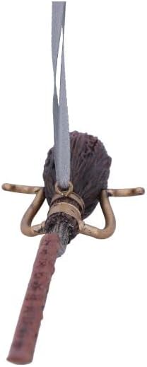 Nemesis Now Harry Potter Firebolt Hanging Ornament 15.5cm, Brown