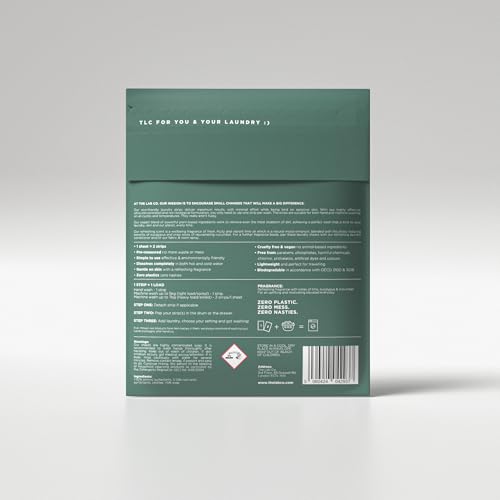 The Lab Co. - Laundry Detergent Strips Sheets (32 Loads, Eco Ultra-Concentrated) 10