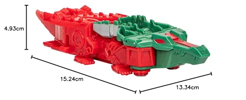 Transformers Earthspark Skullcruncher 1-Step Flip Changer Action Figure | 10cm Robot | Ages 6+ 5