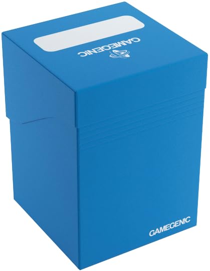 Gamegenic 100-Kartendeckhalter – Blaue Aufbewahrungsbox für 100 doppelseitig gesleevte Karten 11
