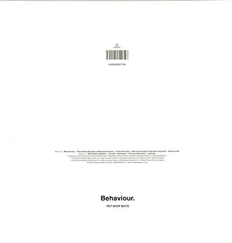 Pet Shop Boys - Behaviour [Vinyl LP]